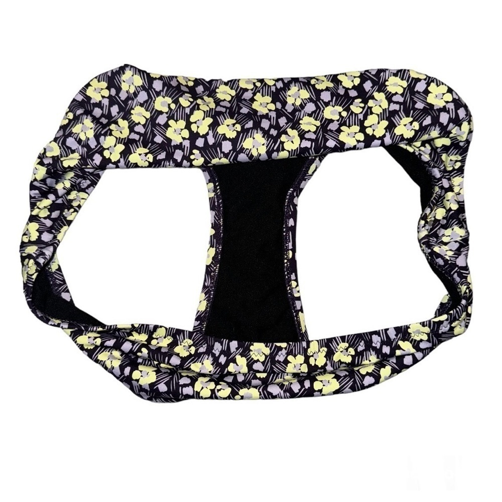NEW Calme Johnny Was Hipster Bikini Bottom Size Small CLR Purple/Lavender/Lime - Picture 4 of 5